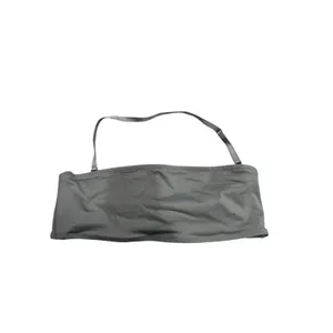 SKIMS WOMEN'S SWIM BANDEAU BIKINI TOP Gunmetal SIZE M NWT thumbnail 4