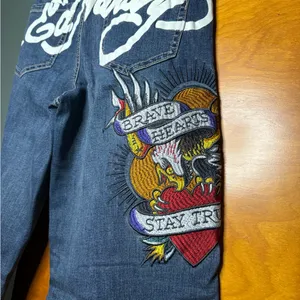 Ed Hardy NWT Denim with Vibrant Embroidery thumbnail 2