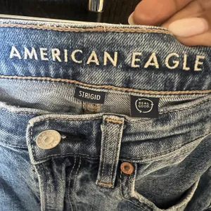 American Eagle Super High Rise Baggy Straight Leg Jeans Womens 6 Strigid thumbnail 8