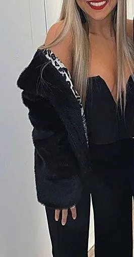 Glam Faux Fur Parka thumbnail 1