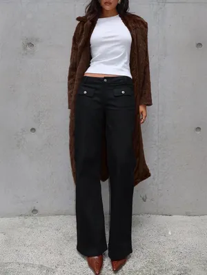 Edikted Cargo Low-Rise Pants thumbnail 3