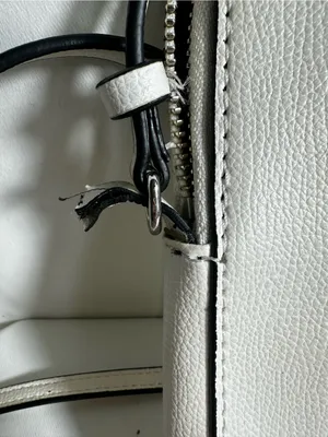 Karl Lagerfeld White Crossbody Phone Bag with Iridescent Blue Karl thumbnail 2