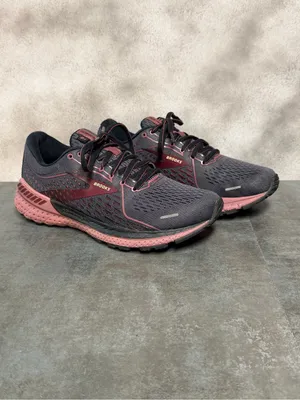 Brooks Adrenaline 21 Women's Black/Purple Running Shoes 1203291B050 Size 7B thumbnail 2