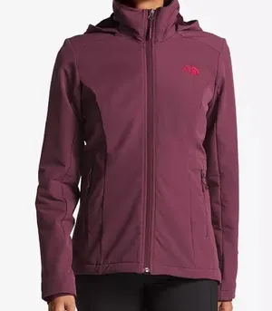 The North Face Purple Ski Jacket Weather-Resistant Hooded thumbnail 1