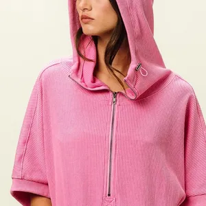 BiBi Vintage Washed Waffle Thermal Hoodie‎ thumbnail 9