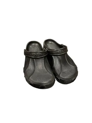 CROCS Classic Clogs Unisex 9-11 Black Slip On Comfort Casual thumbnail 5