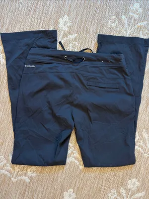 Columbia Black Drawstring Pants Size 6 thumbnail 3