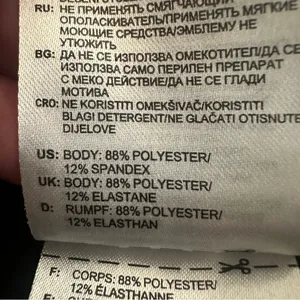 Adidas Black Climalite Cropped Capri Activewear Pants M thumbnail 7
