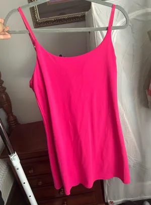 90 Degrees by Reflex Hot Pink Workout Dress thumbnail 1
