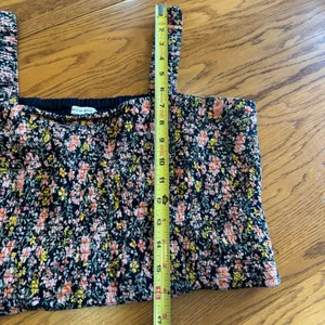 American Eagle Floral Halter Top Womens Extra Large‎ XL Sleeveless thumbnail 7