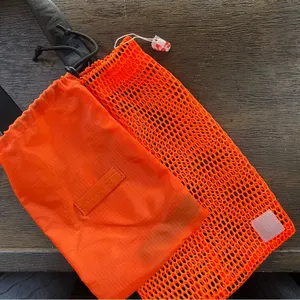 Free People Movement Mini Mesh Sling Bag in Orange thumbnail 3