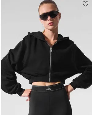 Alo Sweet Escape Yoga Zip-Up Hoodie thumbnail 1