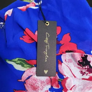 City Triangles Blue Floral Strapless Maxi Dress NWT Size Small Boho Maxi Dress thumbnail 10