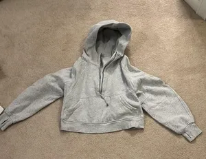 Grey Lululemon Scuba Half-Zip thumbnail 1