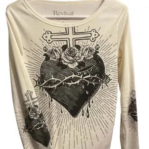 Rock Revival Y2K Graphic Long Sleeve Tee Shirt thumbnail 1