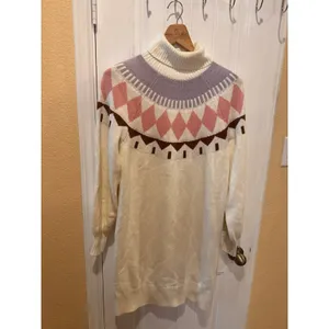 Free Assembly Jersey Dress Size L Pink Size L thumbnail 12