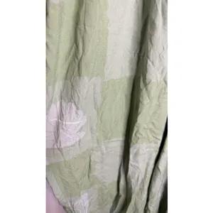 Native Youth Green Jumpsuit Hippie Distressed Patchwork Artsy Floral Celestial thumbnail 8
