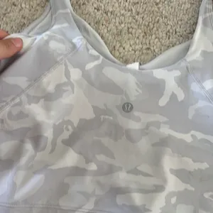 Lululemon Align Tank - Incognito Camo Alpine White Multi Size 14 thumbnail 5
