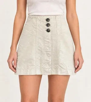 Free People Cream Every Minute Every Hour Mini Skirt 4 Women thumbnail 1