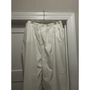 SKIMS Pajama Pants Size 3X White Poplin Sleep Elastic Waist Pockets Lounge Cozy thumbnail 8