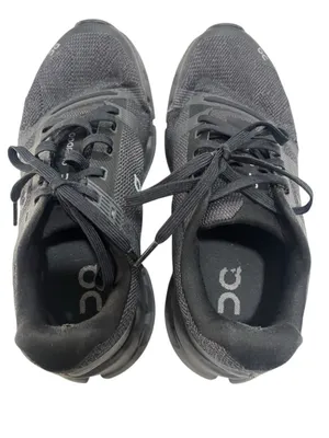 On Cloudgo Black Eclipse Running Shoes Women's Size 6.5 Low Top Sneakers Black thumbnail 4