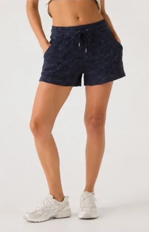 Athleta Farallon Camo Shorts Blue Size 10 Tall thumbnail 1