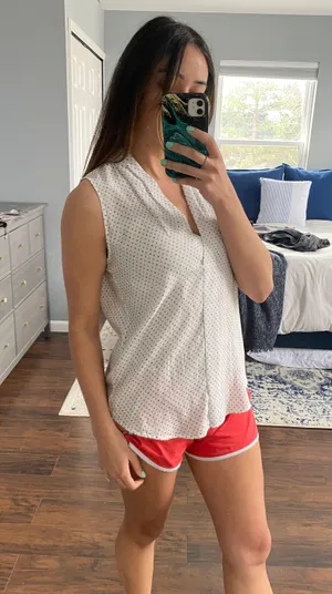 Ann Taylor Sleeveless White Blouse thumbnail 4