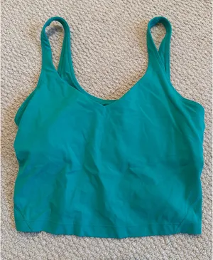Turquoise Lululemon Align Tank Top thumbnail 1
