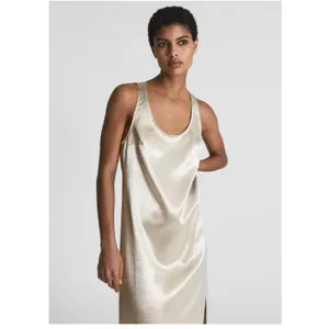 REISS Lottie Metallic Maxi Dress Size 6 New with‎ Tags thumbnail 5