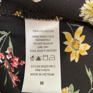 Pleione black floral blouse thumbnail 5