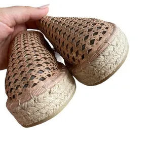 Catherine Malandrino Size 6 Melchior Espadrille‎ Slip On Loafers Rose Gold NWT thumbnail 2