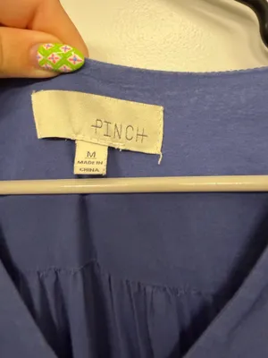 Blue tiered maxi dress Size M thumbnail 4