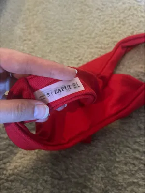 Cd08 buttom bikini bathing suit red small thumbnail 2