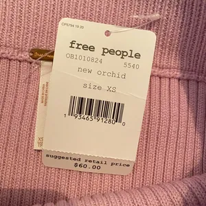 Free People Purple Ribbed Mini Skirt Women’s XS Boho Coquette thumbnail 9