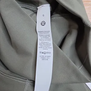 lululemon Align High-Rise Crop 23 Leggings Women 0 Army Green NWT Nulu Yoga thumbnail 10
