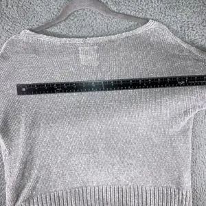 Hollister Chenille Sweater Women Small Oversized V Neck‎ Chunky Soft Cozy thumbnail 7