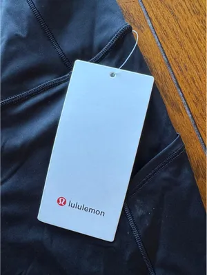 Lululemon Fast & Free With Pockets High Rise 25” Black Size 6 NWT thumbnail 5