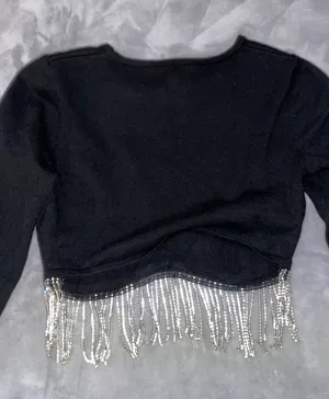 Forever 21 Sequin Fringe Crop Top thumbnail 2