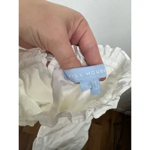 Hill House Home The Ruffle Top White Cotton Puff Sleeve Victorian Blouse Small thumbnail 4