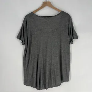 Wilfred Free Thin Stripes Gray Scoop Neck Relaxed Fit Short Sleeve Tee Size‎ L thumbnail 9