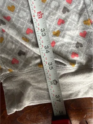 Cuddl Duds XL Lounge Pants with Heart Pattern thumbnail 7