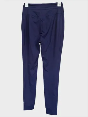 Halara High Waisted Drawstring Side Pocket Plain Joggers thumbnail 2