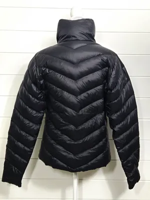 Patagonia Black Quilted Lightweight Down Puffer Jacket size M thumbnail 6