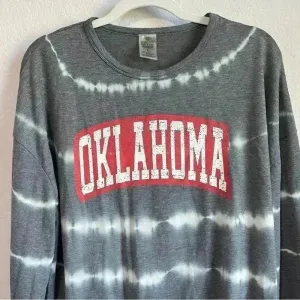 Gameday Couture Heathered Charcoal Oklahoma Sooners‎ Long Sleeve T-Shirt Size L thumbnail 6