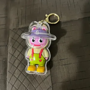 Set of two Labubu keychains Green thumbnail 3