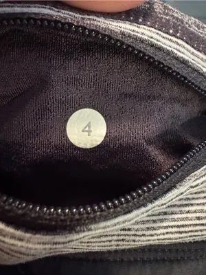 lululemon athletica Dark Grey Turbo Run Unlined Shorts with Gray Waistband thumbnail 2