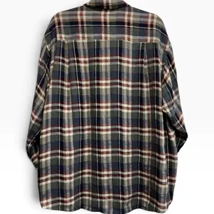 Jenni Kayne O'Keefe Oversized Boyfriend Plaid Flannel Shirt Small Relaxed Fit thumbnail 2