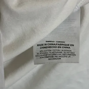 Nike White Short Sleeve Women's Bodysuit (Size Medium) thumbnail 7