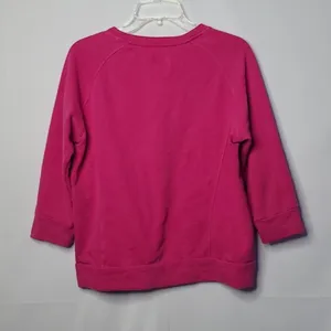 The North Face pink pullover sweatshirt sz Large thumbnail 6
