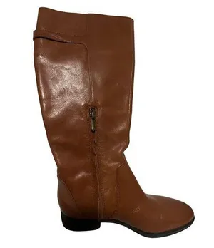 Sam Edelman Women's Patton 2 Whiskey Leather Riding Boot Sz 8.5 NWOT/Box thumbnail 1
